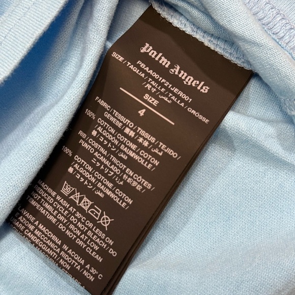 Palm Angels Black and White Authenticity Card - Picture 3 of 3